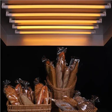 T8 Fresh Food LED trubicové světlo pro pekárny chleba