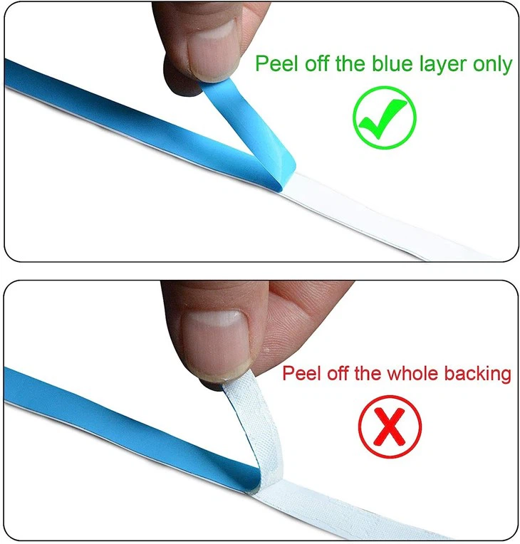 Solar Blue LED Strip Lights 2