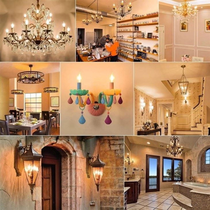 360 Degree Led Filament Candle Bulb Light suppliers