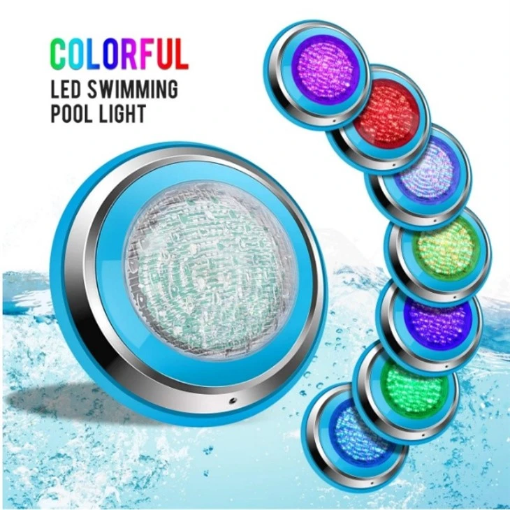 High Brightness Waterproof RGB Led Swimming Pool Light factory