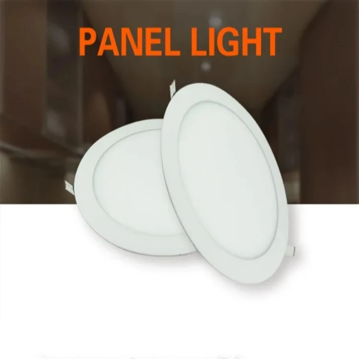 Round Led Aluminum Panel Light Lamp