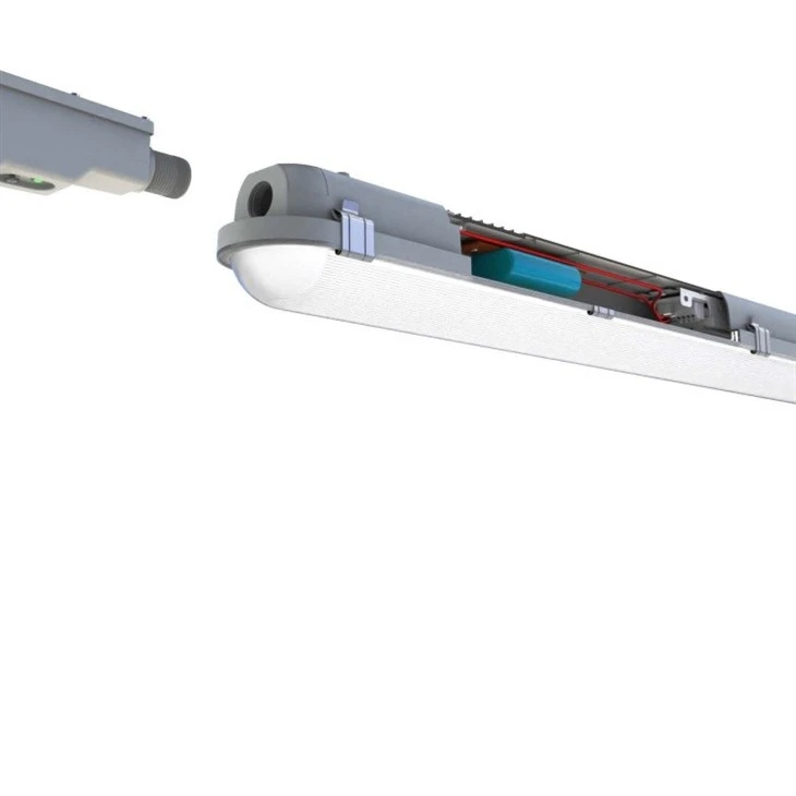 LED Batten PIR Sensor Tri-proof Lamp IP66 factory