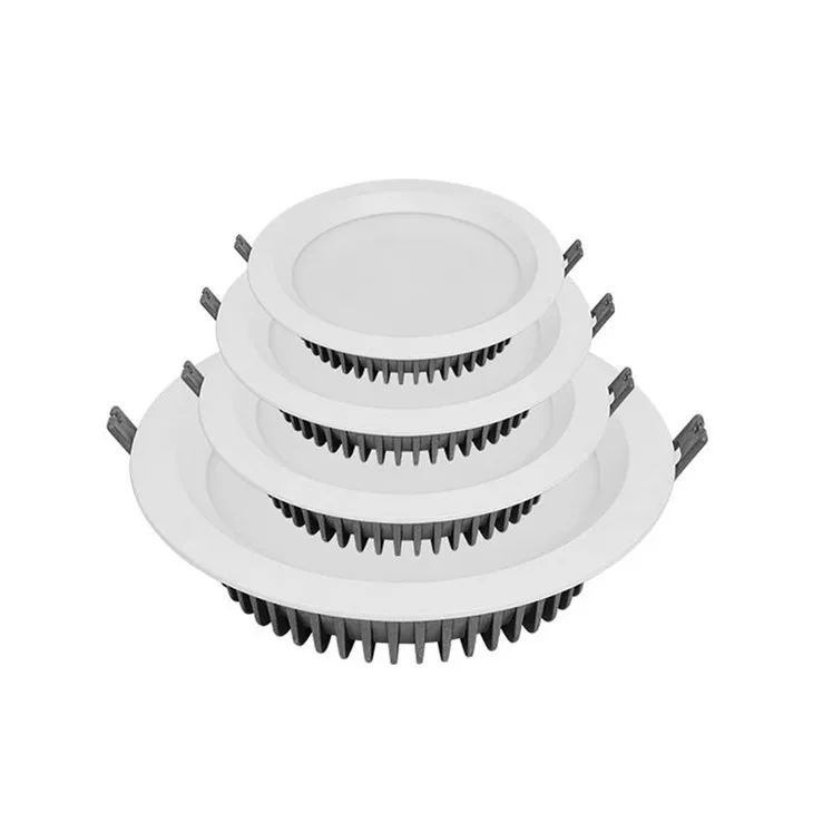 Round Recessed 24W Led Non Dim Downlight