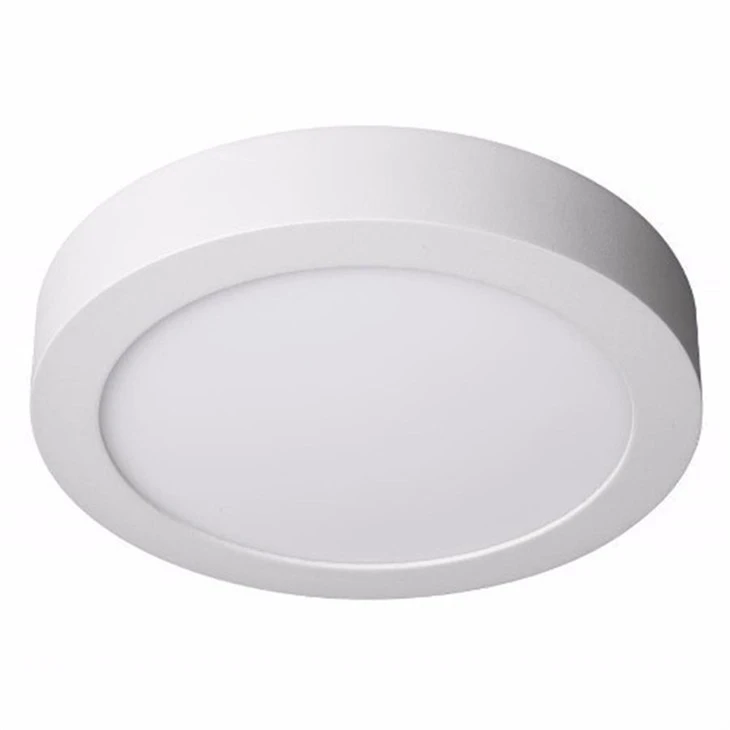 White Round Panel Light Fixtures